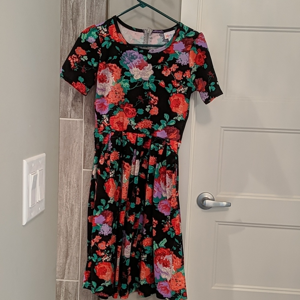 Lularoe Amelia floral dress